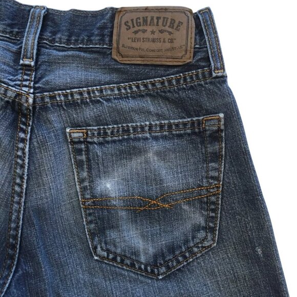LEVI SIGNATURE Slim Straight Jeans Mens 28 - Picture 5 of 7